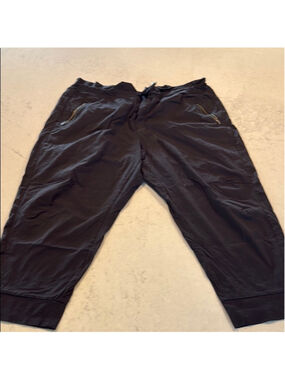 Athleta Trekkie North Black Jogger Pants Size 22 Plus